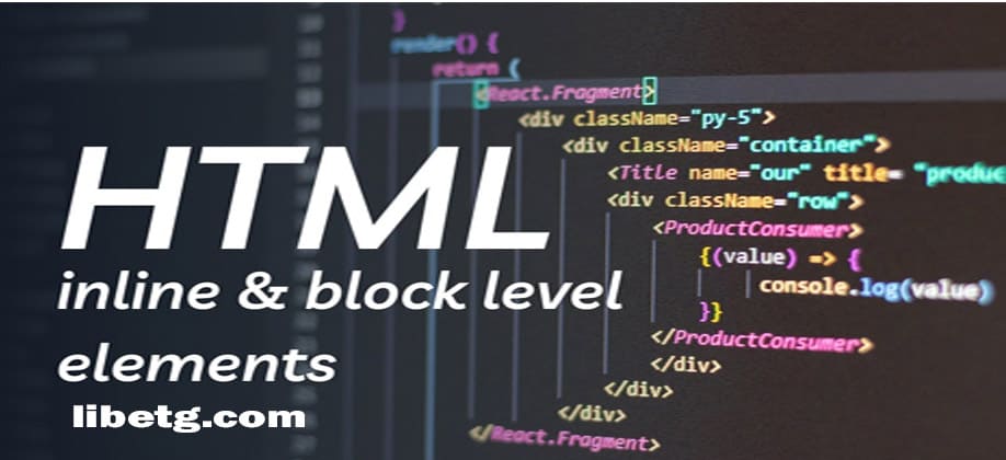 HTML Block Inline Elements Jenis dan Contoh Kode